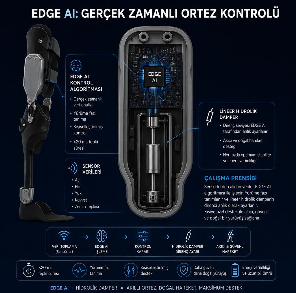 Edge AI: Gerçek Zamanlı Ortez Kontrolünde Neden Kritik?